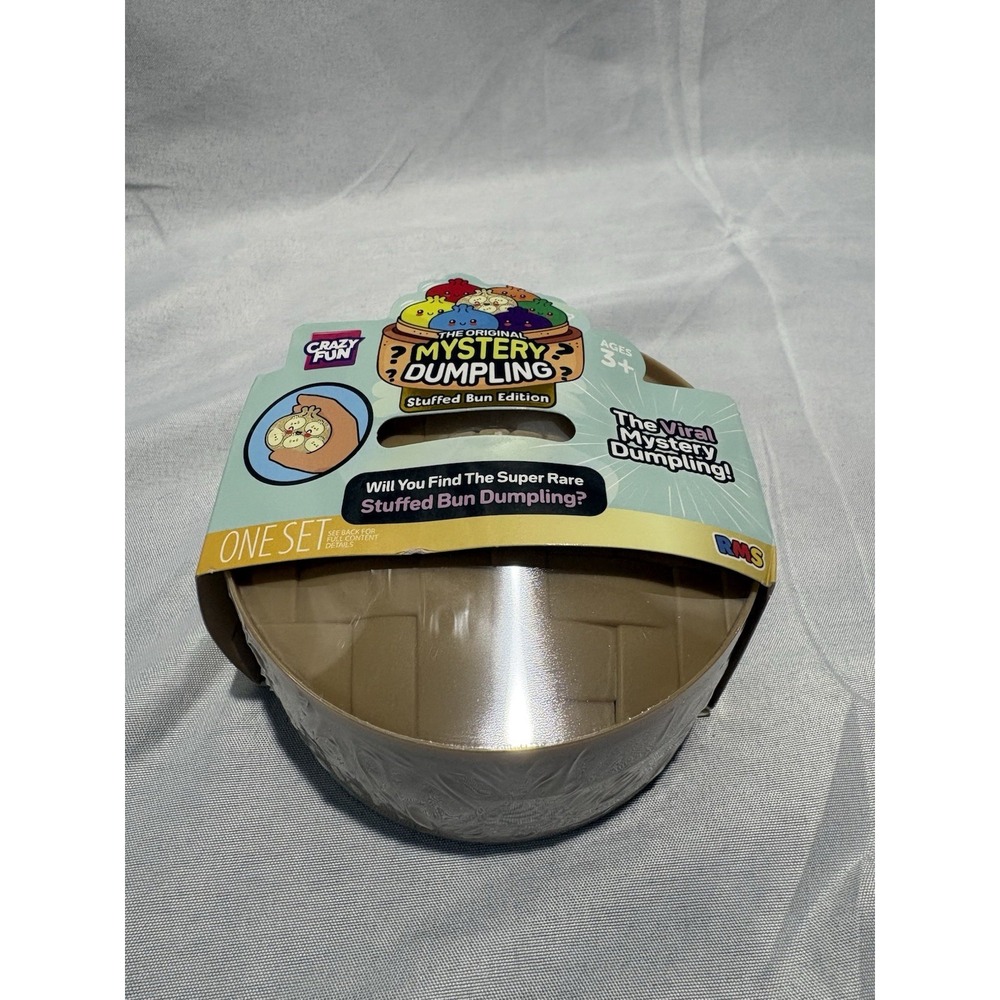 New RMS Crazy Fun Mystery Dumpling Stuffed Bun Edition *Sealed*